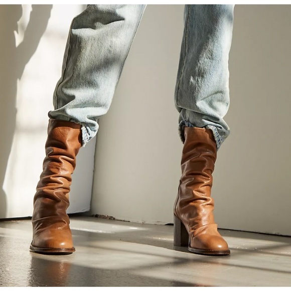 Free People Elle Block Heel Boots - Picture 2 of 15